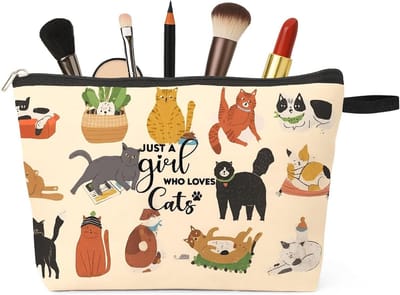 Draagbare Make-up Tas voor Vrouwen met Ritssluiting - Ideaal voor Reizen, Dagelijks Gebruik en Cadeaus voor Vriendinnen en Verjaardagen