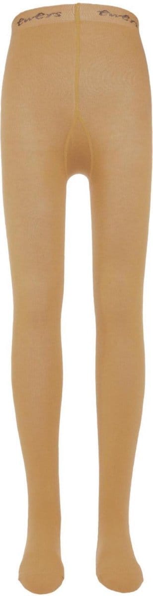 Kindermaillot effen Mosterdgeel-134/146