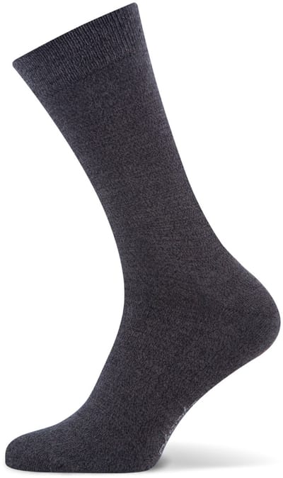 Basset Bamboe - Unisex Sokken - 4-pack - Antraciet - Maat 35/38