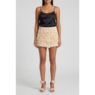 & Other Stories Marta Mini Skirt Beige Maat: 32 | Mini Rokken Outlet | Dames | Beige