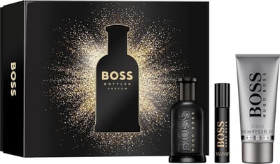Hugo Boss Bottled Parfum 100 ml + 10 ml Parfum + 100 ml Body/Shower Gel Giftset