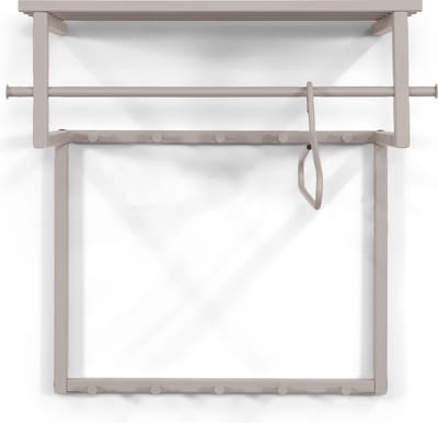 Spinder Design kapstok Rizzoli - Silky Taupe - 10 haken - Staal