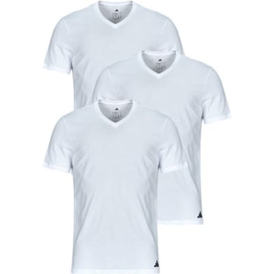 Adidas Sportswear- Active Core Cotton - V Neck Shirts - Heren Ondershirt - Wit - Maat XL