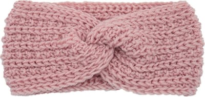 *** Winter Fashion Haarband Roze - Hoofdband Oorwarmers - van Heble® ***