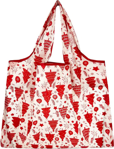 Grote Vouwbare Tas van 50 x 66 cm, Herbruikbare Winkeltas, Lichtgewicht Handtas, Sneldrogend en Scheurbestendig voor Winkelen, Reizen en Uitjes