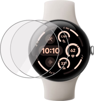 2x Screenprotector geschikt voor Google Pixel Watch 3 41 mm - Folie Screen Protector