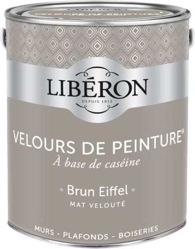 Liberon Velours De Peinture Muurverf - Mat - Brun Eiffel - 2,5l