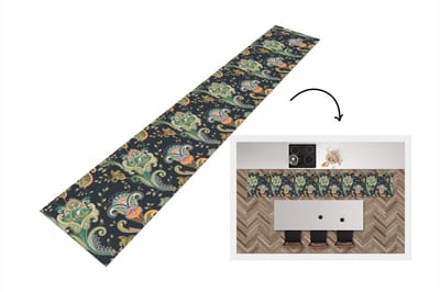 Keukenloper - Loper keuken - Bloemen - Chic - Vintage - Bohemian - Patroon - 300x50 cm - Keukenloper vinyl