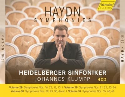 Heidelberger Sinfoniker, Johannes Klumpp - Haydn: Complete Symphonies Vol. 28-31 (4 CD)