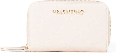 VALENTINO Portemonnee Nur Re Zip Around Wallet Ecru Crème