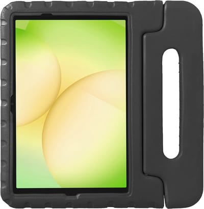Hoes - Geschikt voor Samsung Galaxy Tab A11 Plus - Kinderhoes Shockproof Bumper - Kidsproof Case - Tablet Hoesje - Kinder Hoesje Cover - Zwart