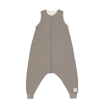 LÄSSIG babyslaapzak jumper 4 seizoenen Sprinkle taupe, 92 cm, 2-3 jaar