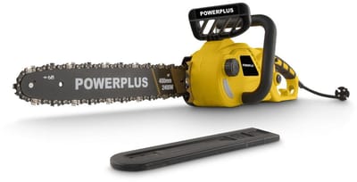 Powerplus Elektrische Kettingzaag POWXG10024 - Elektrische snoeizaag 2400W, zaagblad van 40cm, automatische kettingsmering, tuingereedschap