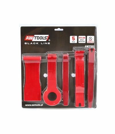 AWTOOLS AW17301BL Serie - Tapijt Verwijder Gereedschap Set - Nylon - 5 Stuks