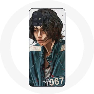 Coque - Samsung - Galaxy A51 - Souple - Blanc - Squid Game Kang Sae Byeok 067