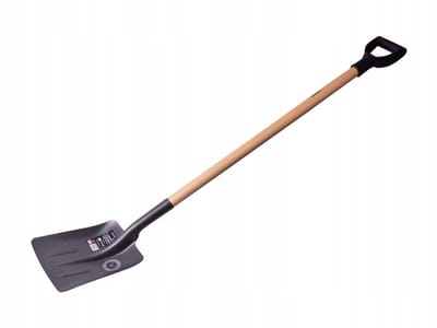 Verkatto V-Plus Zand Schep met Gelakt Houten Steel 133cm