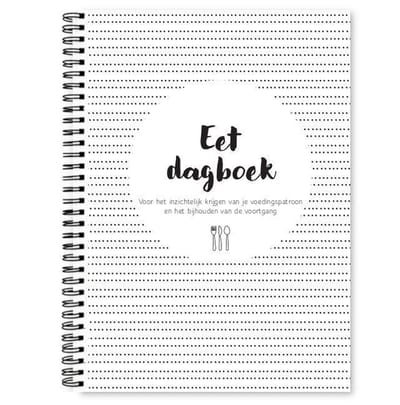 Fyllbooks - Eetdagboek - Dieet Invulboek - Voeding & Leefstijl - 12 Weken