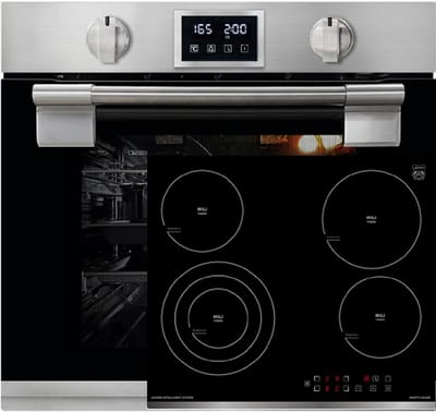 Kaiser - pyrolytische oven - EH 6337 - inbouwoven - kookplaat - KCT 6703 F - automatisch braden - massief metaal - 79L - Elektrische kookplaat - 60 cm