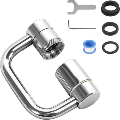 Multifunctionele 1080° Draaibare Kraanverlenging voor Keuken en Badkamer - Flexibele Waterkraan Accessoire