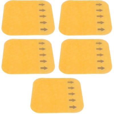 5 stuks Hydrocolloïdverbanden Zelfklevend Waterdicht Wondverband voor Decubitus Blaar beige