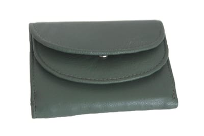 Leren portemonnee voor dames / kleine portemonnee dubbele klep / tienerbeursje in rood, paars, roze, groen, navy, blauw, zwart leer / 124