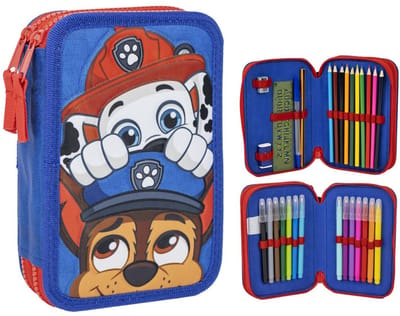 Paw Patrol gevulde etui, 2 vakken