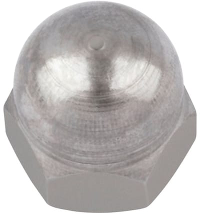 Wurth - DIN 1587 staal 6 blank - Zeskantdopmoer, hoog model DIN 1587, staal 6, blank - x 50 st