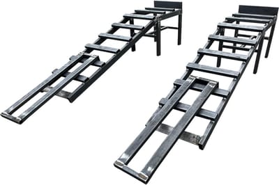 2 Stuks Oprijplaten 4 Ton met Verlengers voor Auto en Bestelwagen