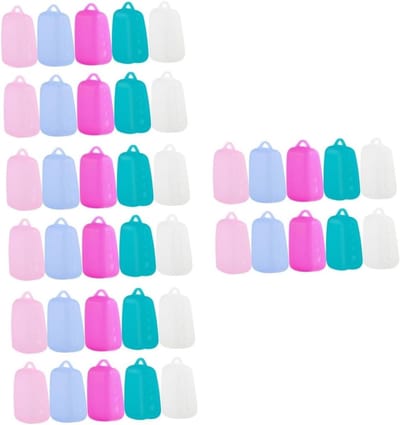 Tandenborstel Hoezen - Opzetborstel Beschermers - Hygiënisch Reizen - Stofvrij en Ventilerend - 1.5x1x3.5CM - Diverse Kleuren