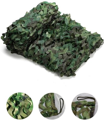 Camouflage zonneschermnet 300x200cm 1 stuk - Camouflagenet - Camo - Tuinnet - Schaduwdoek - Camonet - Voor Optimaal Camouflage Effect - Voor kamperen, tuin, decoratie, achtergrond, camouflage,