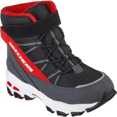 Skechers D Lites 660092L-BKRD, voor een jongen, Zwart, Trekkingschoenen,Laarzen, maat: 28
