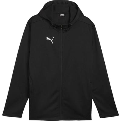 Puma Heren TeamFinal Trainingsjack (Zwart/Zilver)