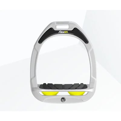 Ingezette Grip Wit/Grijs/Geel Flex-On Green Composite