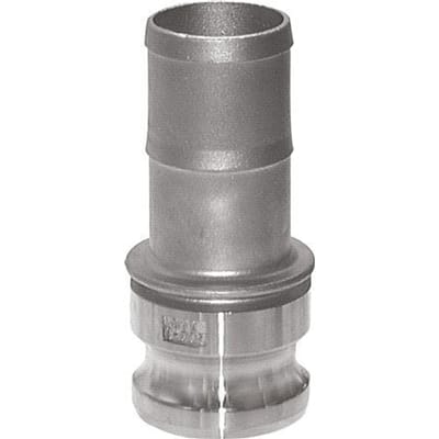 Camlock DN 120 (5'') Koppeling Aluminium met slangpilaar (127 mm) Type E MIL-C-27487