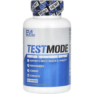 EVLution Nutrition, TestMode, 100 plantaardige capsules