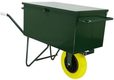 Fort Altrad Fort Kistkruiwagen FP 180 liter met afsluitbare stalen gereedschapsbak en anti-lekwiel
