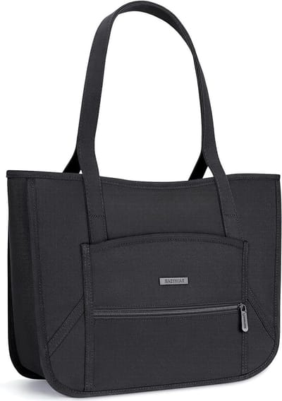Stijlvolle en duurzame laptoptas voor 13-14 inch laptops, geschikt voor MacBook, Chromebook en notebooks, zwart