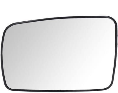 Links/rechts Zij Verwarmde Spiegel voor Land Rover Freelander 2 2006 2007 2008 2009, Verwarmde Auto Achteruitkijkspiegel Glasvervanging met Steunplaat Passagierszijde Spiegelglas(Links/XBJ000090)