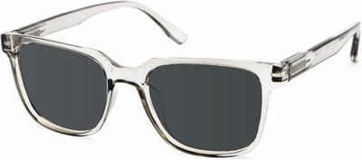 Vista Bonita CUBO – Zonneleesbril UV400 – Sterkte +1.00 – Kleur Kadushi Silver – Unisex model - Lichtgewicht montuur – Rechthoekige pasvorm – Flexveren - Inclusief etui en doekje