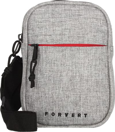 Forvert Lamar schoudertas 12 cm - Jongens - grey melange