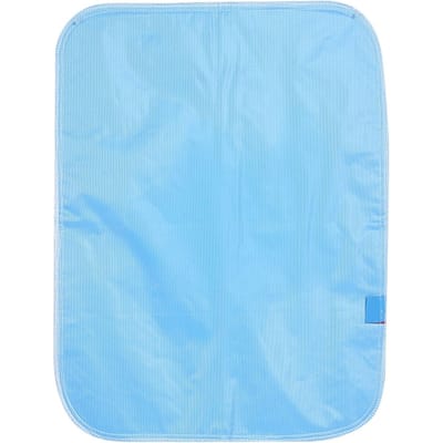 Herbruikbare Inlegkruisjes voor Volwassenen Wasbaar Verdikkend Ouderlijk Stoffen Luier 3 Lagen Luier Blauw Ruit white