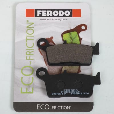 Plaquette de frein Ferodo pour Moto Honda 250 XR R 1990 à 2003 AR / FDB539EF Neuf