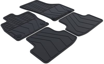 Rubber Automatten geschikt voor Audi A3 8Y - 2020-heden - 4-delig - Uitvoering: Limousine / Sportback | Benzine/Diesel