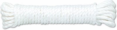 Polypropyleen Touw - Gedraaid Koord - Bevestigen & Zekeren - Hoge Treksterkte - 6mm x 15m - Wit