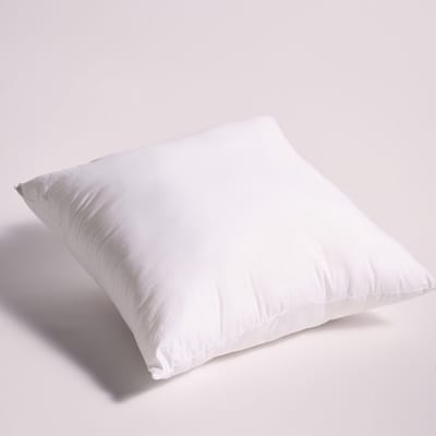 De Witte Lietaer Binnenkussen Pluche - Wit - 40 x 40 cm - Katoen
