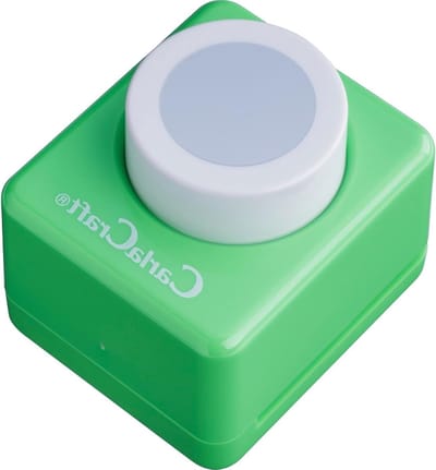 Cirkelpons - Papierpons - Kaarten Maken - Handmatig Bedienbaar - 7/8 inch - Groen