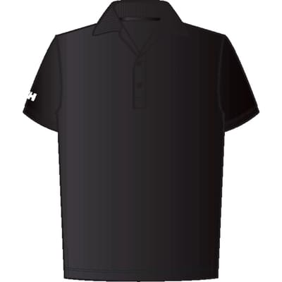 Helly Hansen Crewline Korte Mouw Poloshirt Zwart M Man