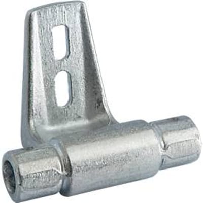 Tussenbeugel voor stellingtrap rond buisrailsysteem STABILO® Professional