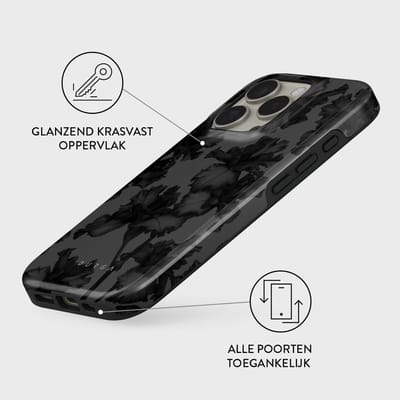 Burga Tough Backcover geschikt voor MagSafe geschikt voor iPhone 16 Pro - Nocturnal