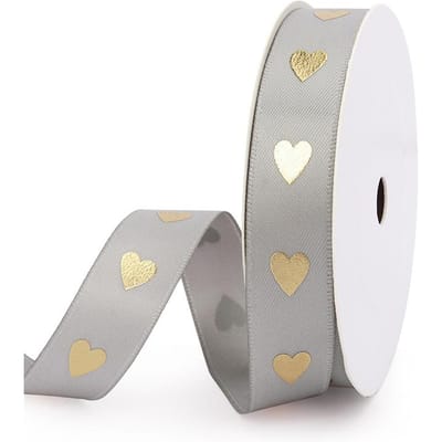 Rubans de la série Temperament Love de 10 mètres pour la Saint-Valentin, fête de mariage, pâtisserie, bouquet, nœuds, matériaux d'emballage cadeau faits à la main